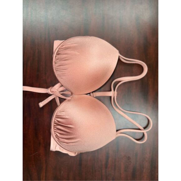 Shade & Shore Pink Bikini Top - Picture 1 of 7